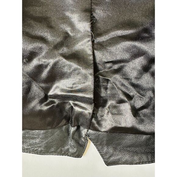 Wilson Leather Maxima Women's Leather Vest Christian Motorcycle Assoc Logo SZ M - Picture 7 of 9